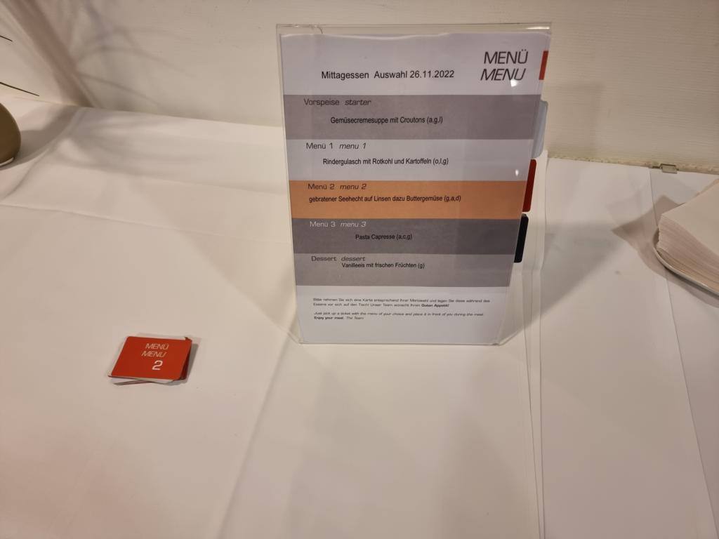 À La Carte-Wahl für Konferenzen